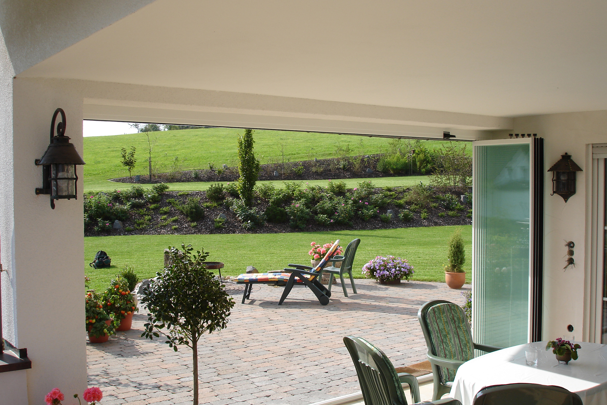 Regen- und Windschutz für Terrasse nach Maß