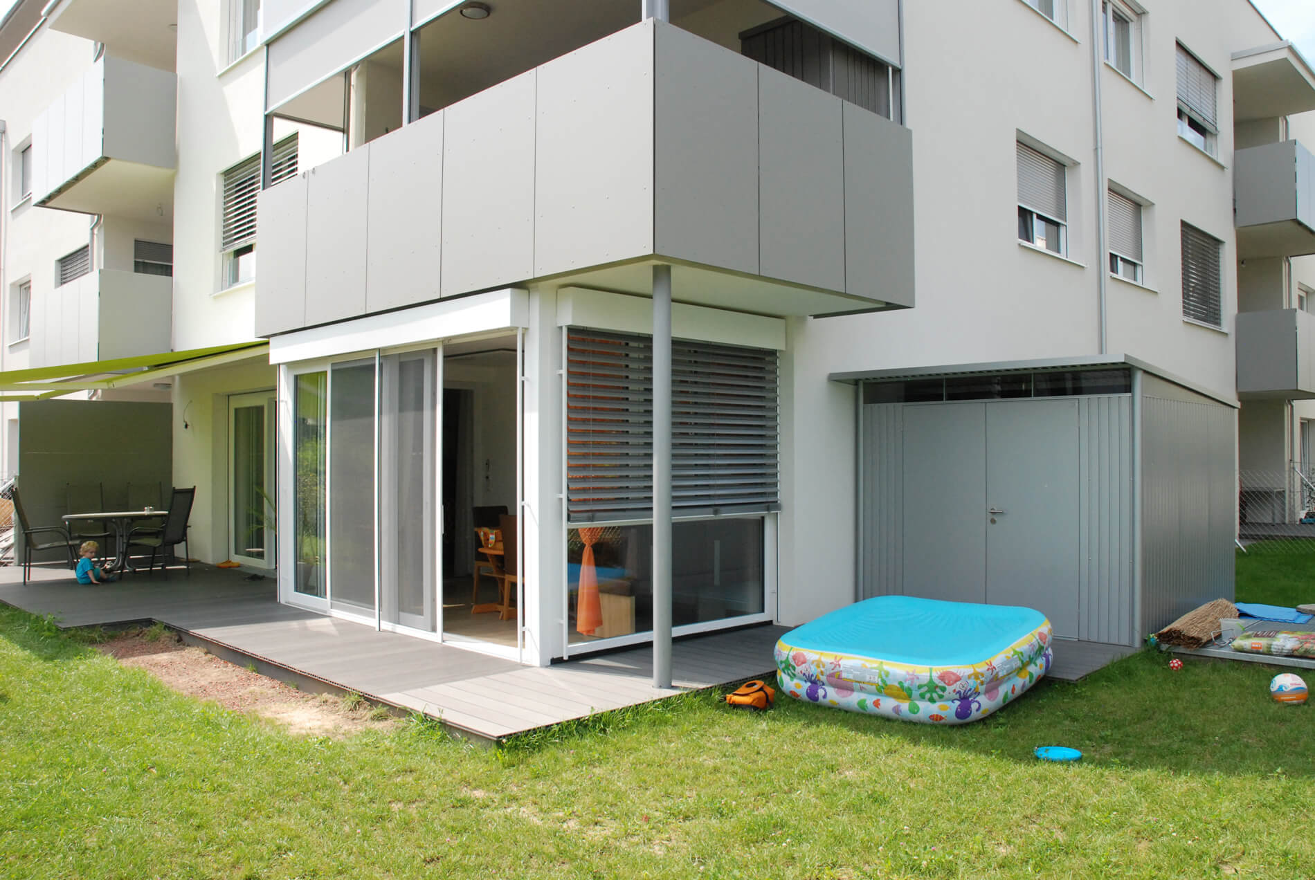 Schiebetüren Terrassenverbauten