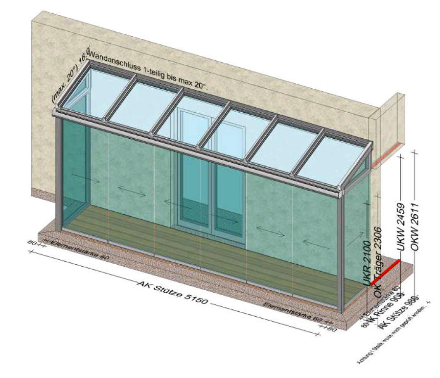 Wintergarten Planung in 4060 Leonding