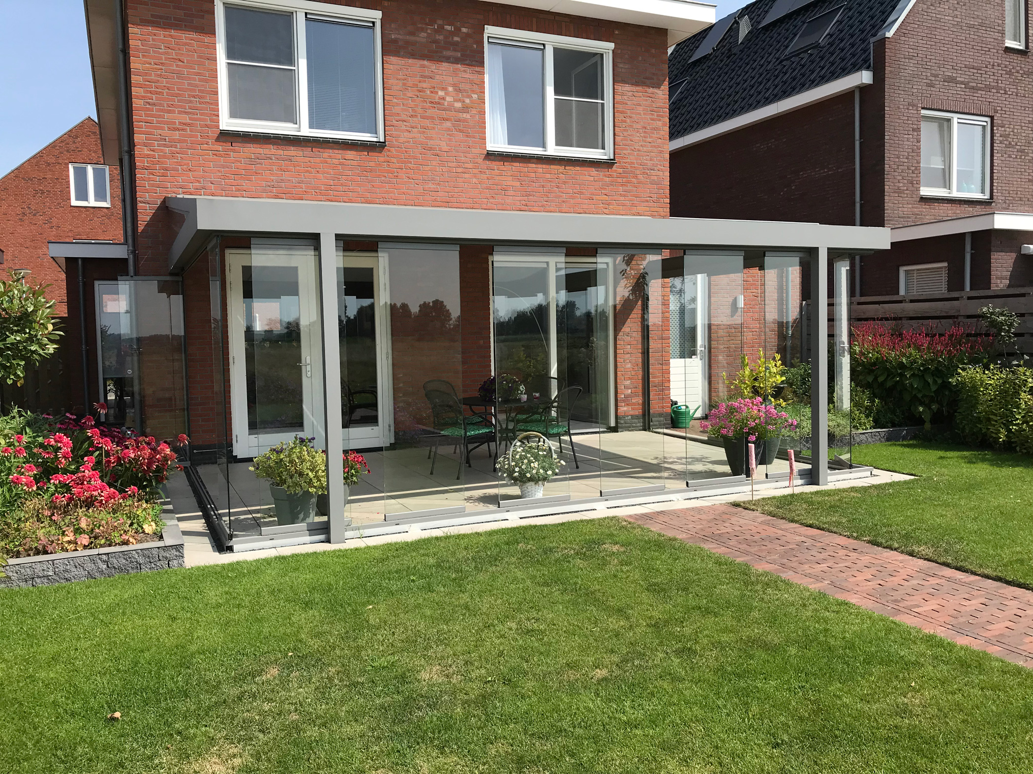 Wintergarten Sunflex Schiebesysteme Glas